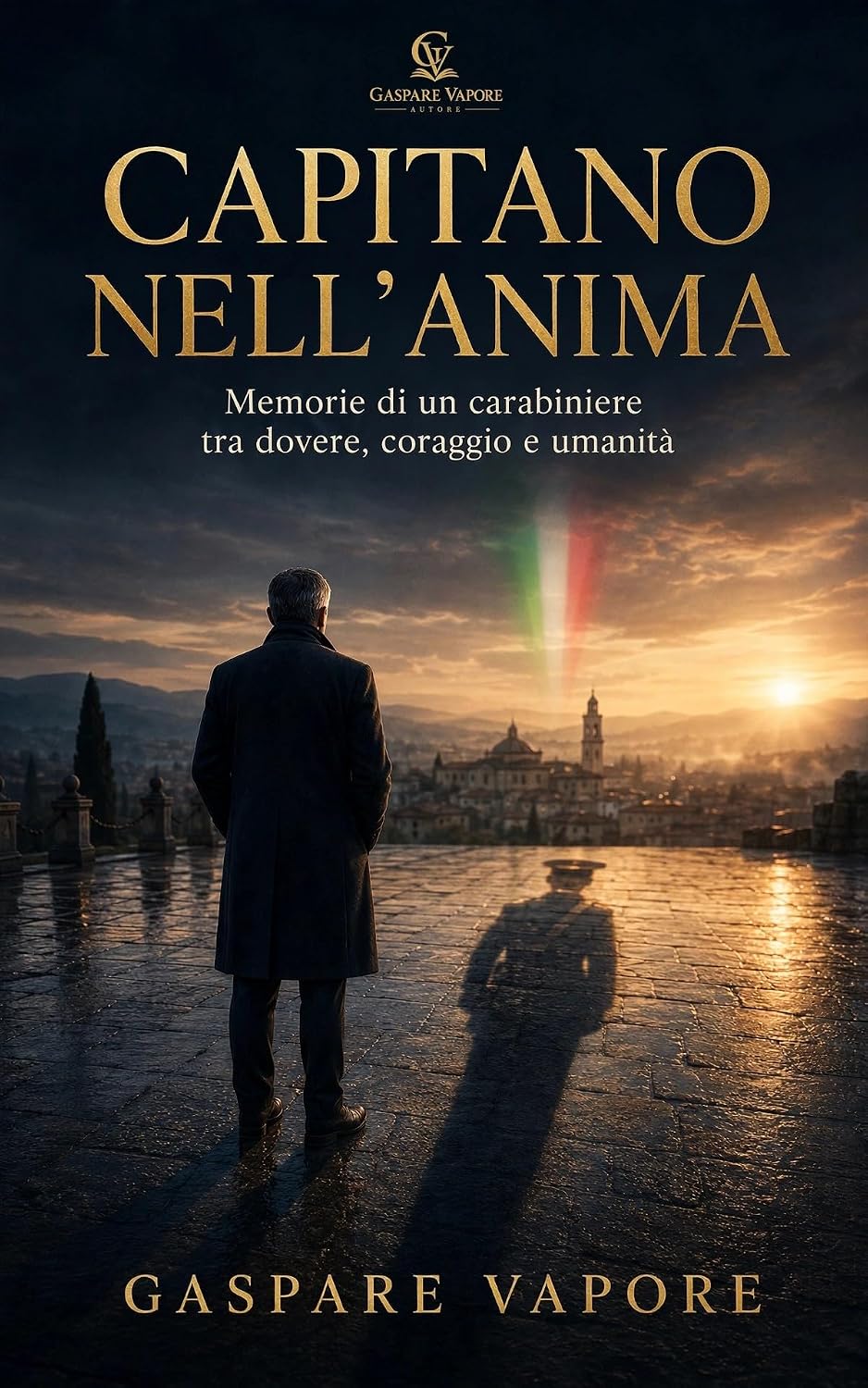 Copertina del libro Capitano nell’anima di Gaspare Vapore