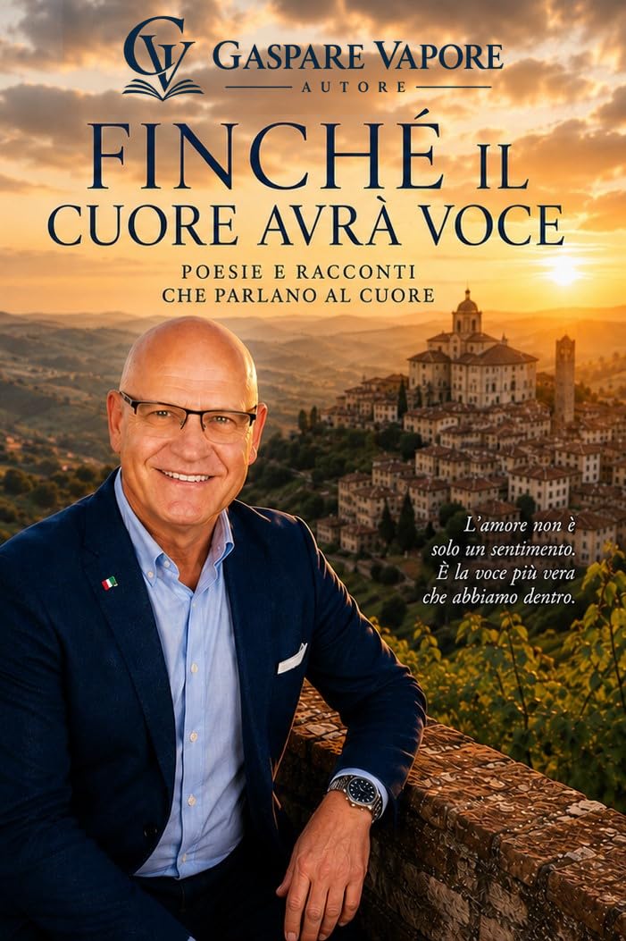Copertina del libro Finché il cuore avrà voce di Gaspare Vapore