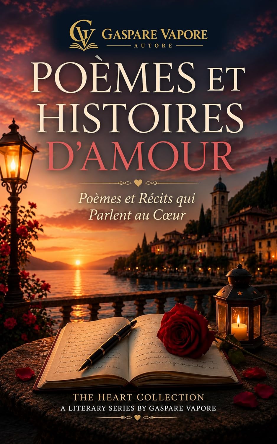 Copertina eBook POÈMES ET HISTOIRES D’AMOUR di Gaspare Vapore