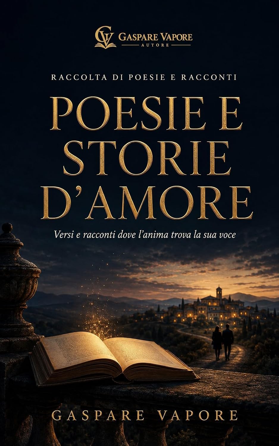 Copertina del libro Le più belle poesie e storie d’amore di Gaspare Vapore